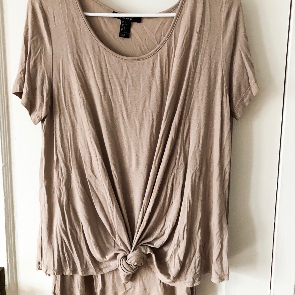 Forever 21 basic tunic t-shirt